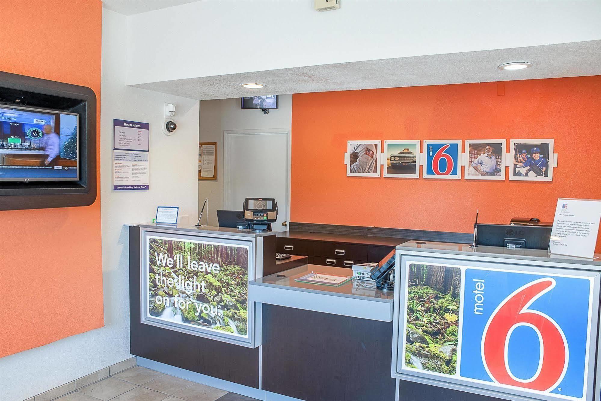 Motel 6-Ukiah, Ca Экстерьер фото